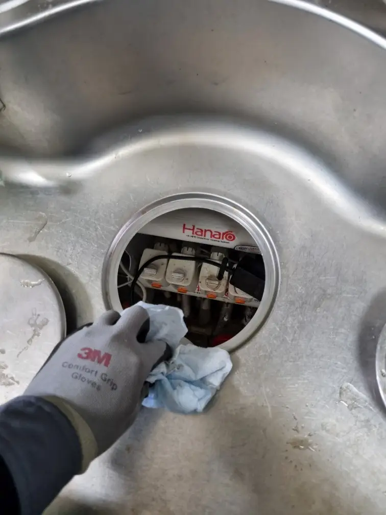 배수구 통 교체 7